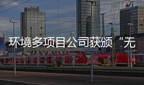 颁目公应用技环境多项无废工厂司获术及奖牌