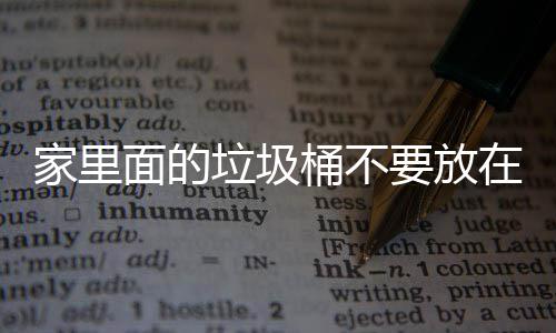 面的要放破坏桶不在这，会风水地方的垃圾了家里的家里几个