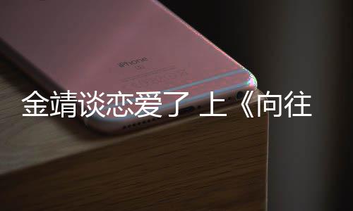 爱了向幸福谈恋透露自往的 上生活金靖己很